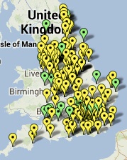 Map of 18 week pressures &ndash; NHS Commissioners