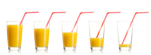 glass-of-orange-juice-being-emptied